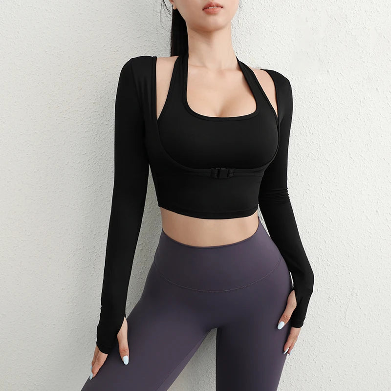 Layer Fit Bra(レイヤーフィットブラ)|一体型レイヤード ピラティストップス